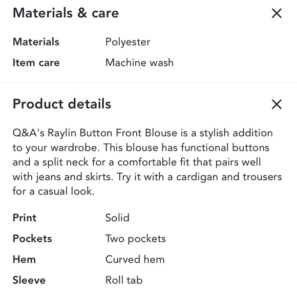 Coral Blouse with 3/4 Length Roll Up Sleeves - Picture 2 of 7